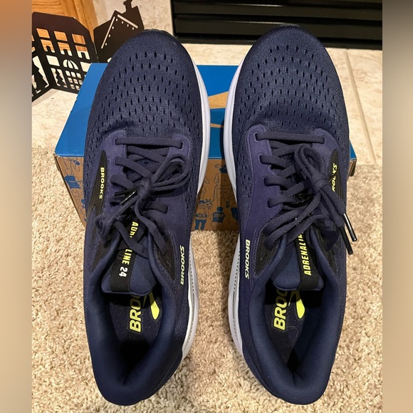 Brooks Adrenaline GTS 24 Brand New Navy Blue. Size 10.5 Men’s Shoes 1104372e423 - Picture 3 of 7